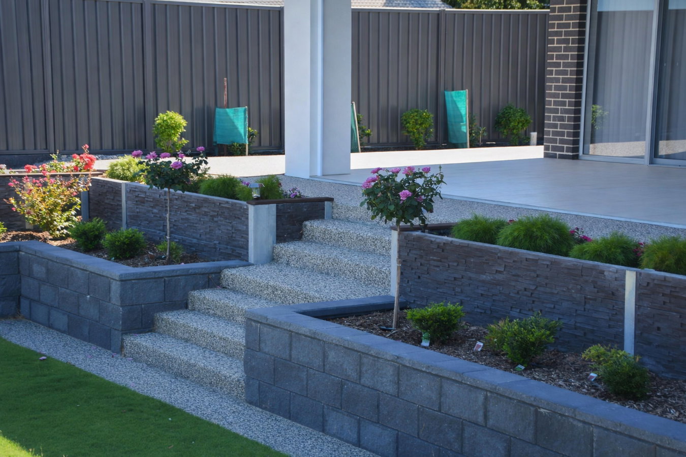 Concrete retaining walls in Amherst, MA